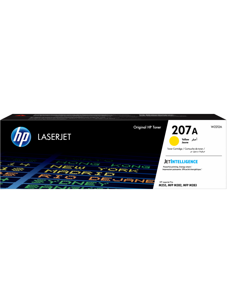 TONER HP 207A YELLOW LASERJET CARTRIDGE