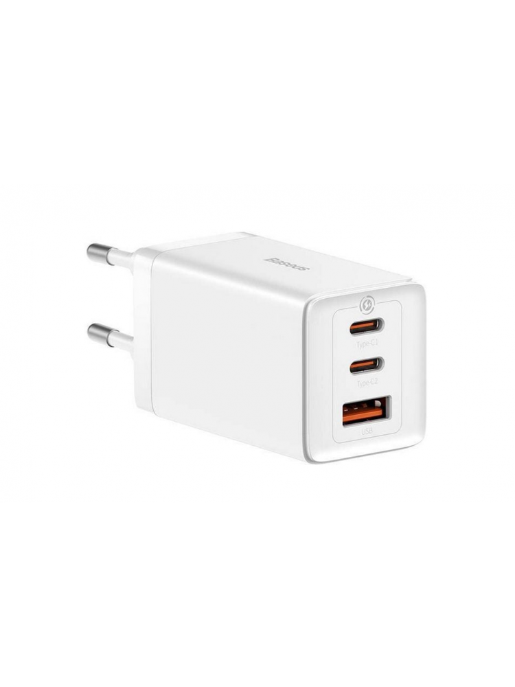 CARREGADOR GAN5 PRO FAST CHARGER 2C+U 65W EU WHITE(INCLUDE XIAOBAI SERIES FAST CHARGING CABO TY