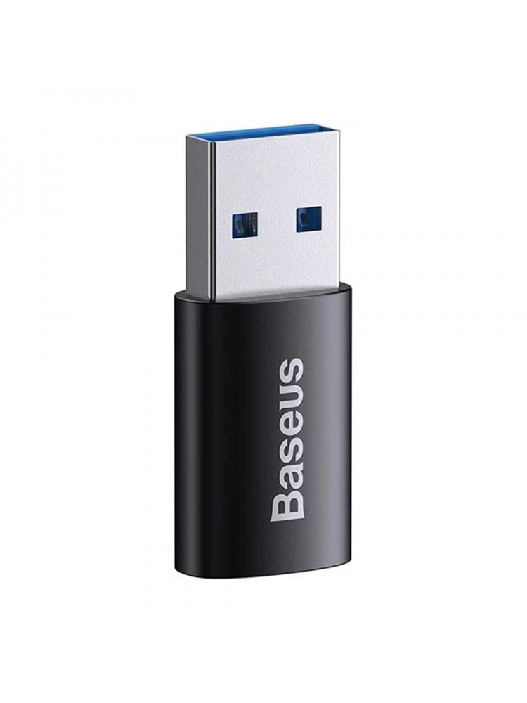 ADAPTADOR BASEUS INGENUITY SERIES MINI USB-A 3.1 PARA USB-C PRETO