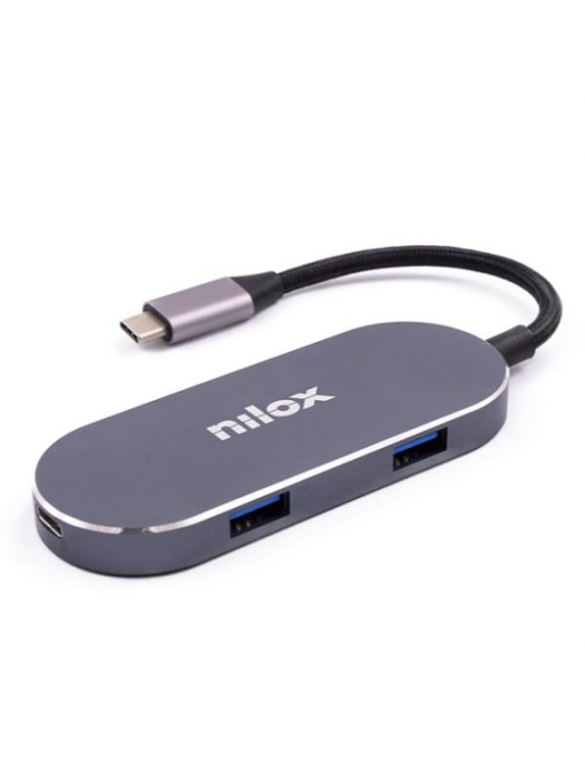 DOCK STATION NILOX USB-C HDMI 3XUSB30 USB-C