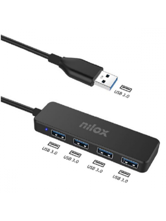 HUB NILOX 4 PORTAS USB 3.0