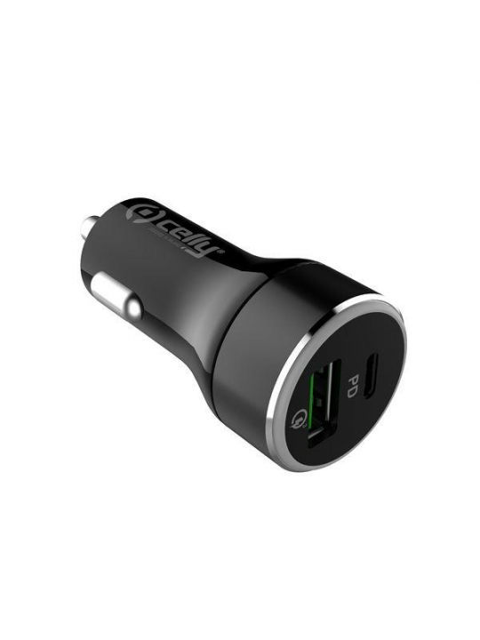 CARREGADOR AUTO CELLY USB-C 30W