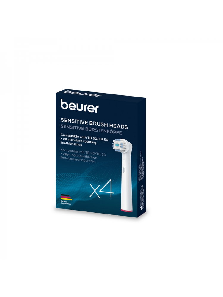 RECARGA ESCOVA DE DENTES SENSITIVE 4UNID BEURER 10158