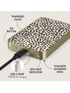 POWERBANK BURGA MAGSAFE 5000 MAH ALMOND LATTE-GOLD