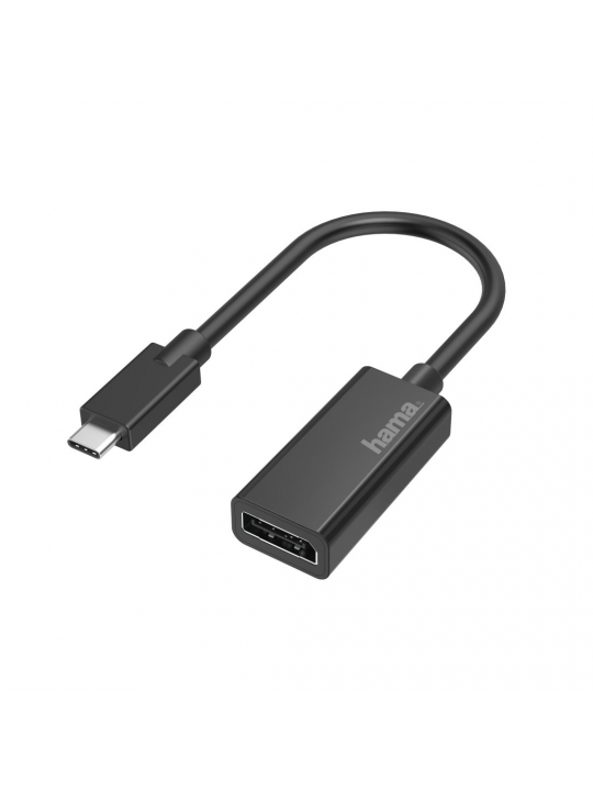 ADAPTADOR HAMA USB-C PARA DISPLAYPORT, ULTRA HD 4K 200314