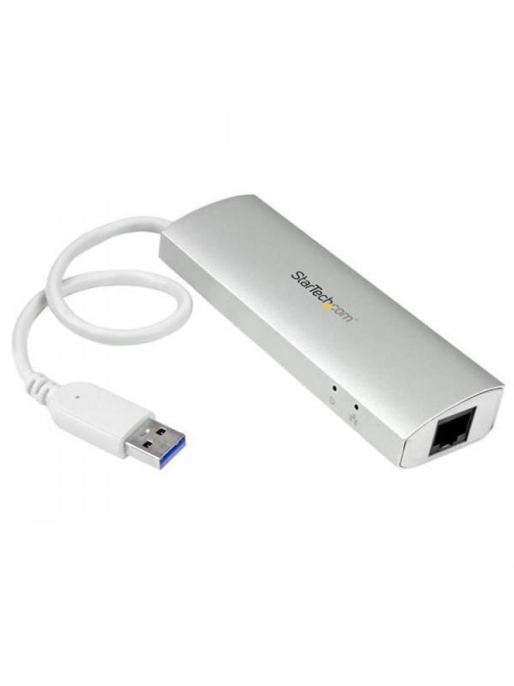 HUB STARTECH 3X USB 3.0 COM ETHERNET