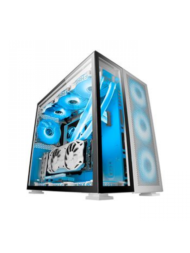 CAIXA MARS GAMING MATX MC-NOVA PREMIUM CUSTOM ALUMINIUM BLACK 