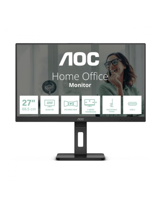 MONITOR AOC 27´´ LED IPS QHD USB-C Q27P3CV