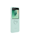 CAPA SAMSUNG SILICONE COM ANEL FLIP6 MENTA EF-PF741TMEGWW