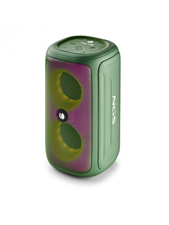 COLUNA BLUETOOTH NGS ROLLER BEAST VERDE