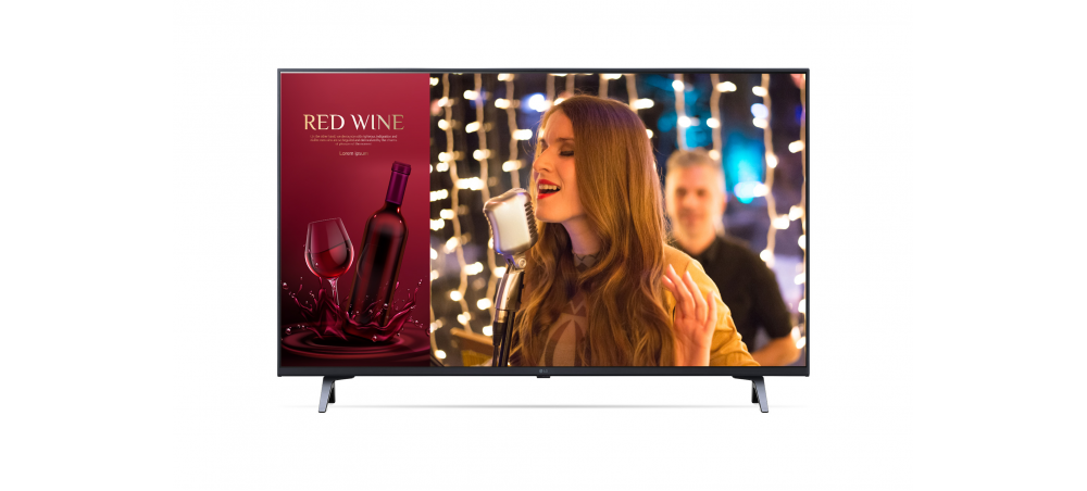 LED LG 43´´ HOSPITALITY 4K UHD WEBOS 22 SUPERSIGN