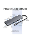 HUB QDOS POWERLINK GRAND 9-IN-1 MULTIPORT SPACE GREY