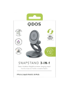 CARREGADOR QDOS SNAPSTAND 3-IN-1 CHARGER SPACE GREY