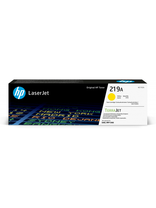 TONER HP 219A YELLOW ORIGINAL LASERJET CARTRIDGE