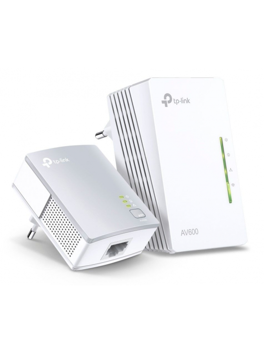 KIT 2 ADAPTADORES POWERLINE TP-LINK 300MBPS 2 10-100MBPS WIRELESS 300MBPS - TL-WPA4221 KIT