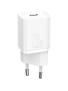 CARREGADOR CARREGAMENTO RÁPIDO SUPER SI C- CABO USB-C PARA LIGHTNING 1MT BRANCO