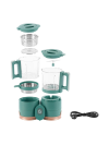 PROCESSADOR DE ALIMENTOS MULTIUSOS BABYMOOV NUTRIBABY GLASS 4 EM 1 (VERDE)