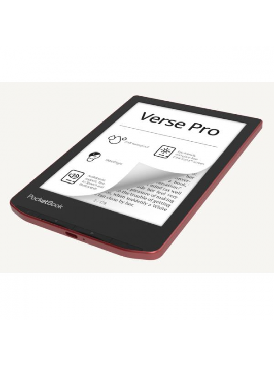 EBOOK POCKETBOOK VERSE PRO EREADER 6´´ 16 GB RED - PASSION RED