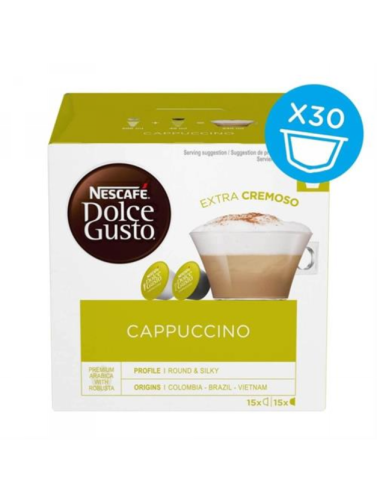 CÁPSULAS DE CAFÉ DOLCE GUSTO CAPPUCCINO