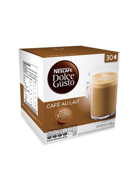 CÁPSULAS DE CAFÉ DOLCE GUSTO CAFÉ AU LAIT