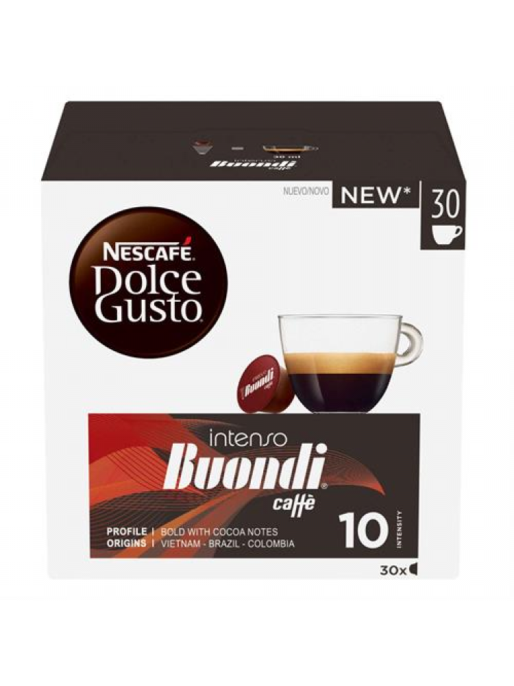 CÁPSULAS DE CAFÉ DOLCE GUSTO BUONDI INTENSO