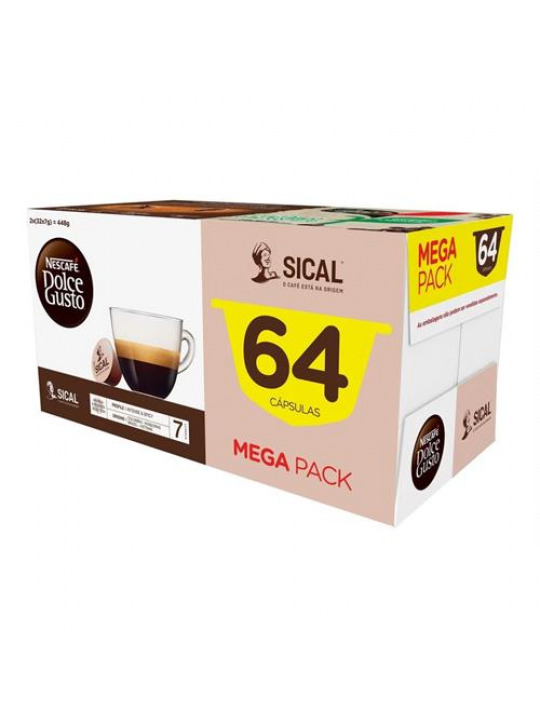 CÁPSULAS DE CAFÉ DOLCE GUSTO DUPLO SICAL