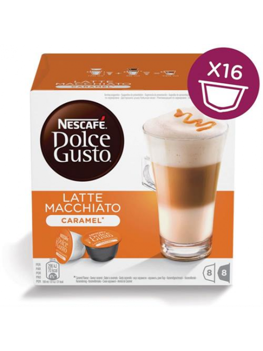 CÁPSULAS DE CAFÉ DOLCE GUSTO CARAMEL MACCHIATO