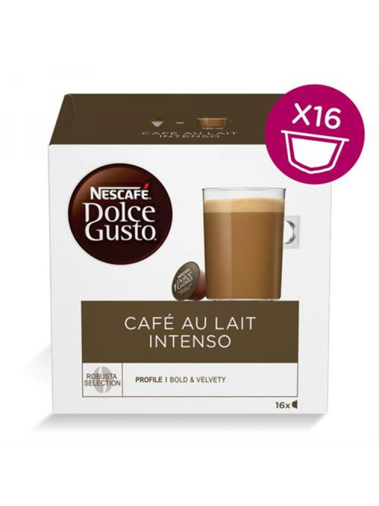 CÁPSULAS DE CAFÉ DOLCE GUSTO CAFE AU LAIT INTENSO