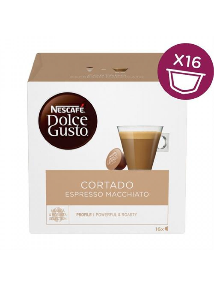 CÁPSULAS DE CAFÉ DOLCE GUSTO CORTADO EXPRESSO MACHIATO