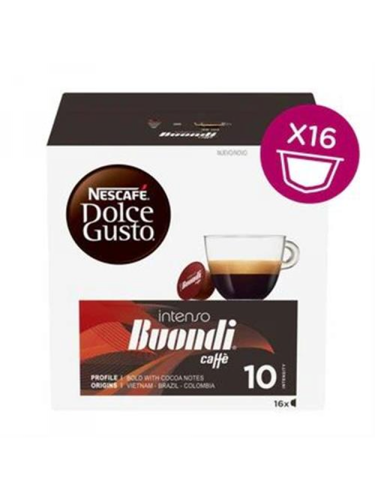 CÁPSULAS DE CAFÉ DOLCE GUSTO BUONDI INTENSO