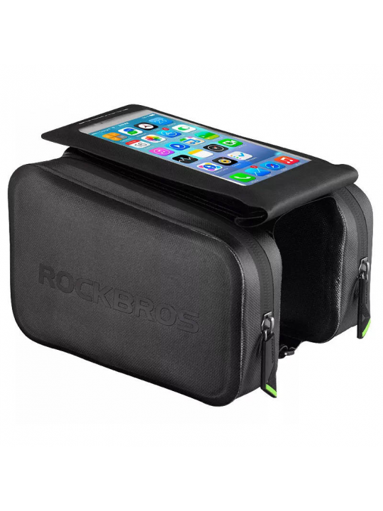 BOLSA DE TELEMÓVEL PARA BICICLETA ROCKBROS AS-006BK (BLACK)