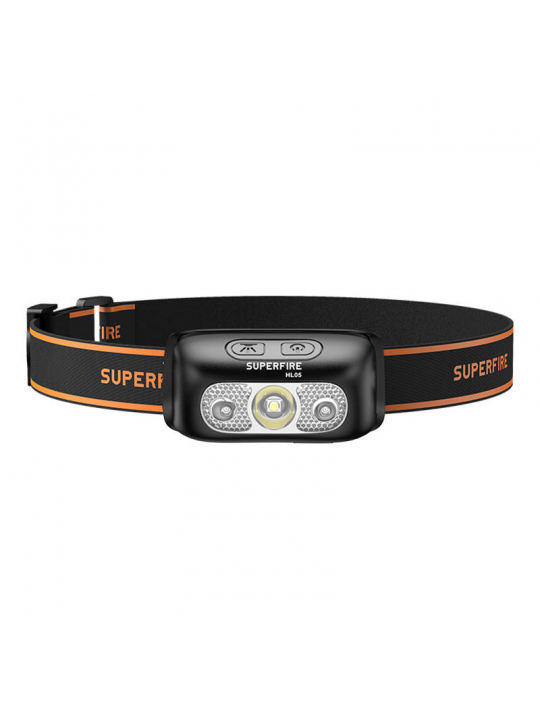 LANTERNA DE CABEÇA SUPERFIRE HL05-E 120LM USB