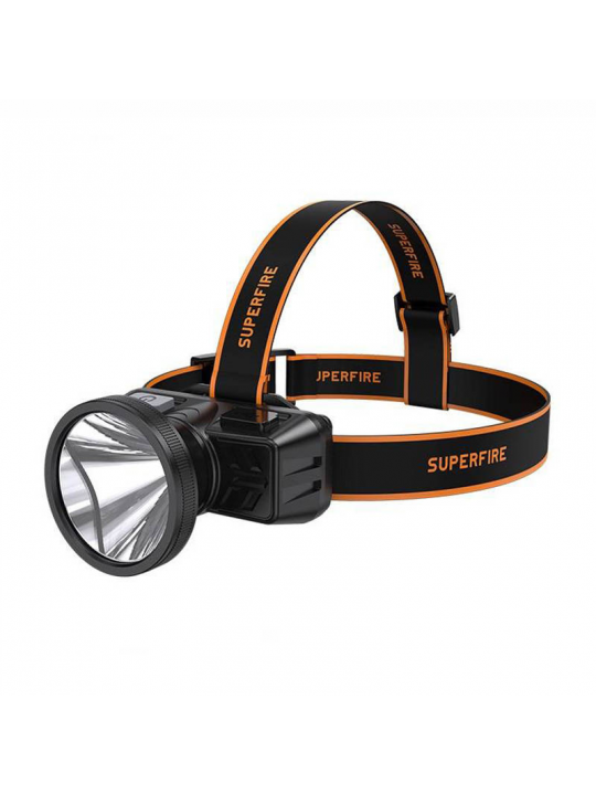 LANTERNA DE CABEÇA SUPERFIRE HL51 160LM USB