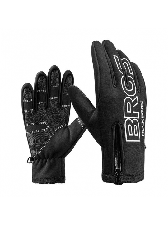 LUVAS DE CICLISMO ROCKBROS S091-4BK (BLACK)