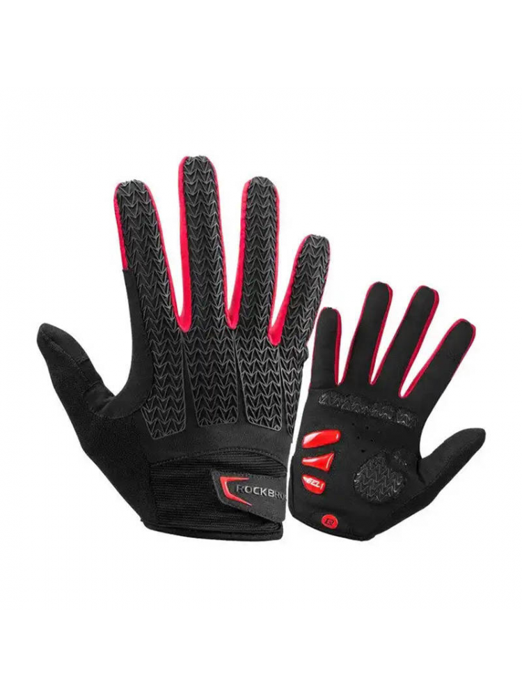 LUVAS DE CICLISMO ROCKBROS SIZE: L S169-1BR (BLACK-RED)