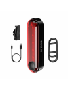 LUZ TRASEIRA PARA BICICLETA SUPERFIRE BTL01 USB 230MAH