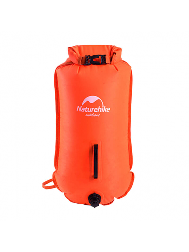 SACO INSUFLÁVEL IMPERMEÁVEL PARA ACESSÓRIOS 18L NATUREHIKE NH17S001-G ORANGE