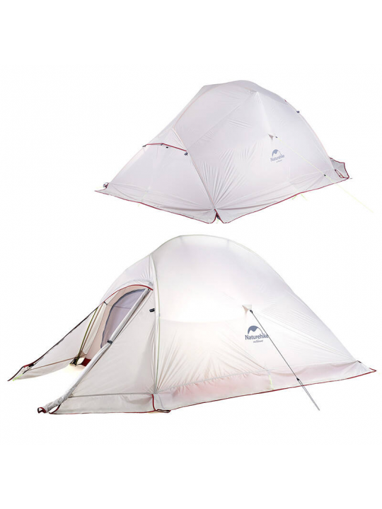 TENDA NATUREHIKE CLOUD UP 2 PARA 2 PESSOAS (GRAY)