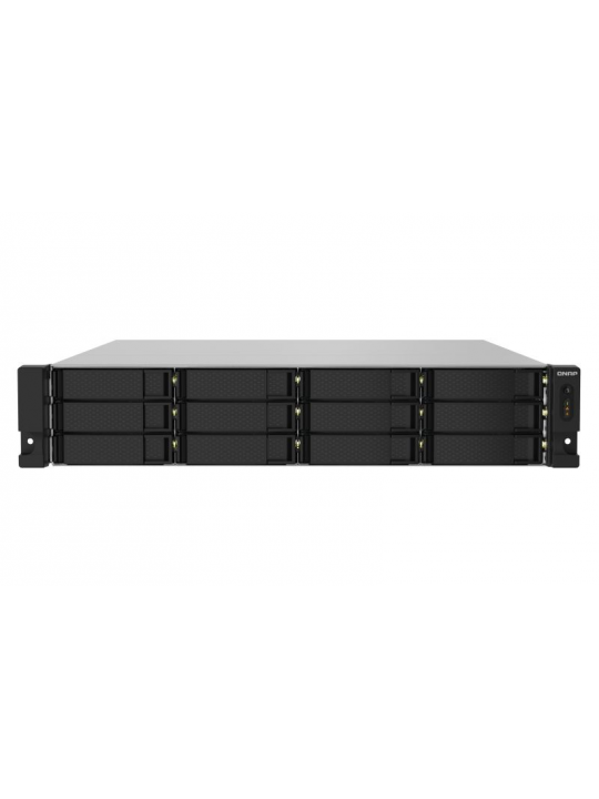 NAS QNAP 12-BAY ANNAPURNA LABS ALPINE AL324 1.7GHZ-4GB-2X10GB+2X2.5GB-USB-RPS-2U-TS-1232PXU-RP-4G