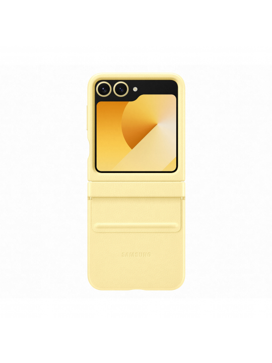 CAPA SAMSUNG VEGANA GALAXY Z FLIP 6 AMARELO