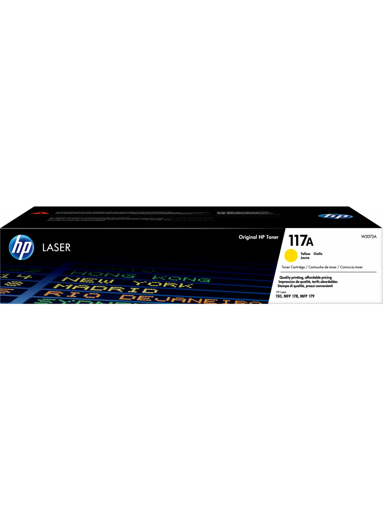 TONER HP 117A AMARELO - COLOR LASER 150-170