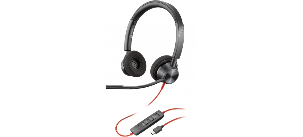 HEADSET HP POLY HEADSET STEREO BW 3320 USB-C + USB-C-A