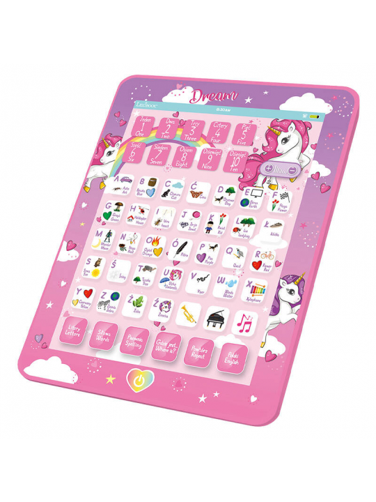 JOGO UNICORN BILINGUAL TALKING EDUCATIONAL TABLET