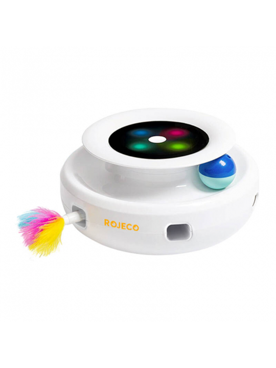 BRINQUEDO PARA GATO ROJECO 2 IN 1 INTERACTIVE