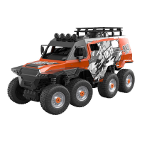 CARRO TELECOMANDADO EIGHT-WHEEL 1:10 DOUBLE EAGLE (ORANGE) (AMPHIBIOUS) E373-003