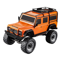 CARRO TELECOMANDADO 1:8 DOUBLE EAGLE (ORGANGE) LAND ROVER DEFENDER E328-003