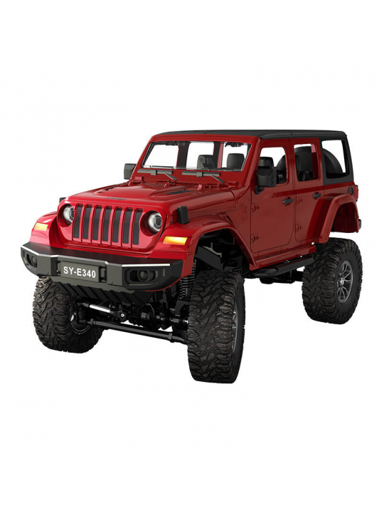 CARRO TELECOMANDADO 1:14 DOUBLE EAGLE (RED) JEEP CRAWLER PRO E340-003