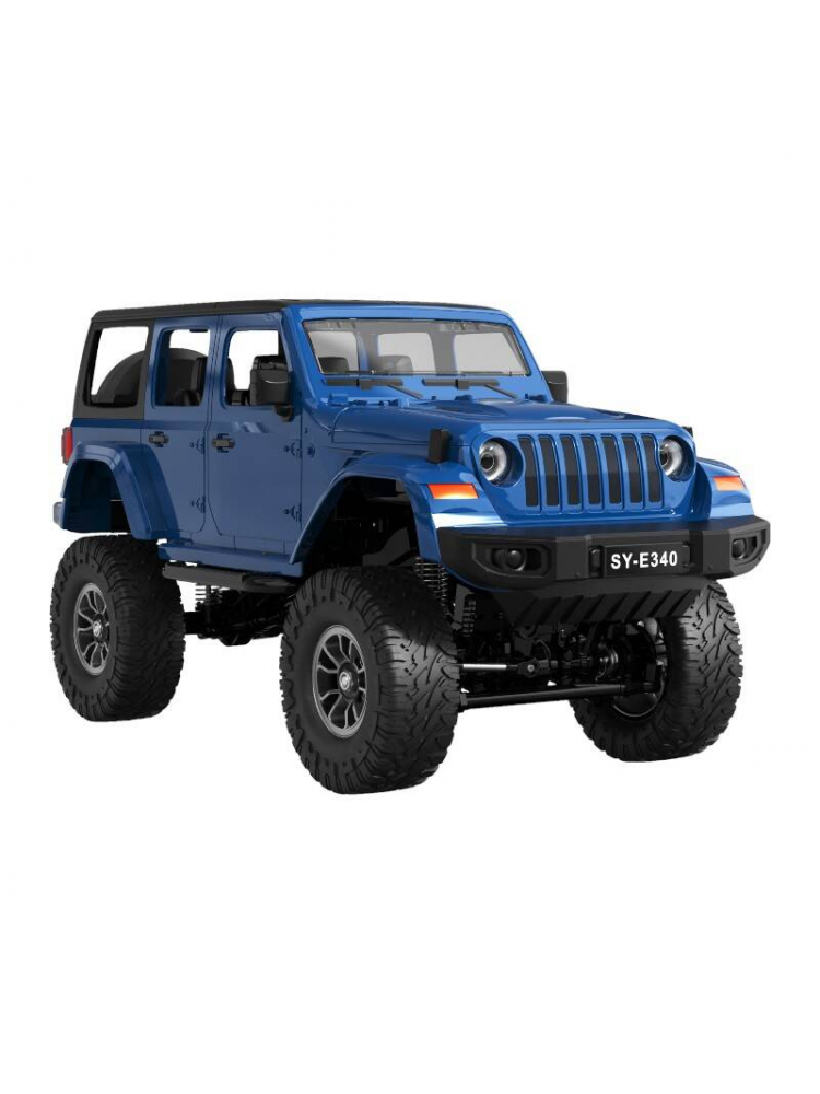 CARRO TELECOMANDADO 1:14 DOUBLE EAGLE (BLUE) JEEP CRAWLER PRO E340-003