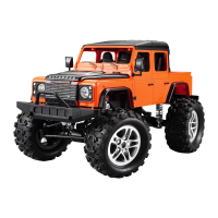 CARRO TELECOMANDADO 1:14 DOUBLE EAGLE (ORANGE) LAND ROVER DEFENDER (PICK-UP) E332-003