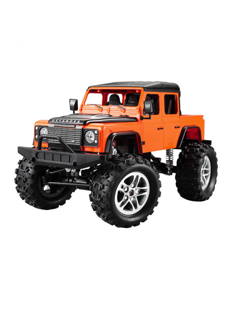 CARRO TELECOMANDADO 1:14 DOUBLE EAGLE (ORANGE) LAND ROVER DEFENDER (PICK-UP) E332-003